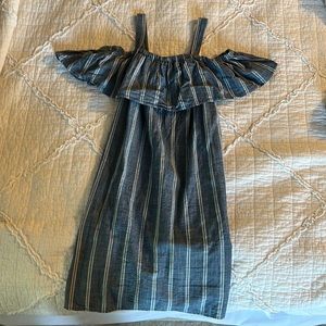 J crew chambray mini dress